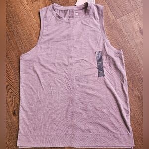 All in Motion Heathered Purple Tank Top M